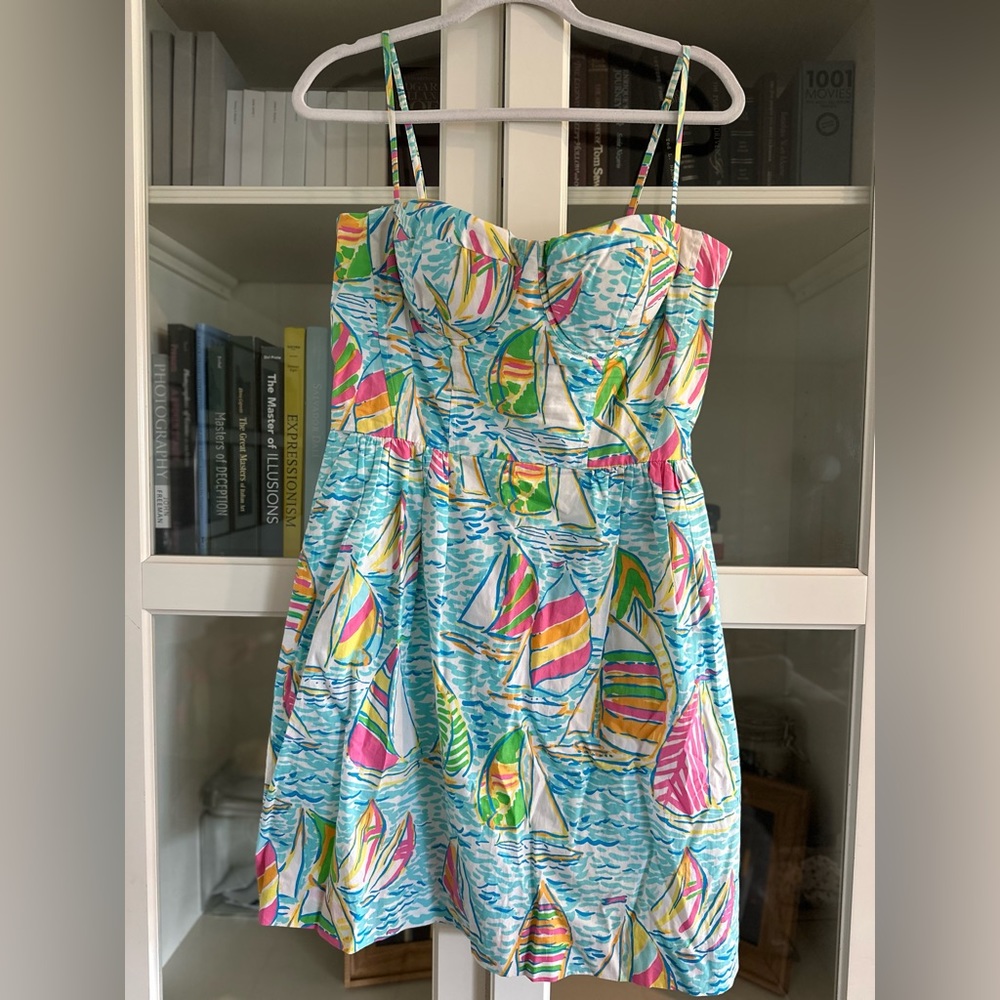Lily Pulitzer Original You Gotta Regatta Georgie size 10 EUC